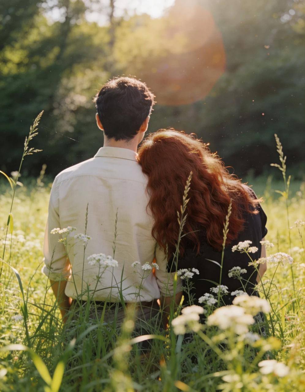 A warm House of I AM scene representing the husband and wife path of healing